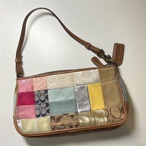 Coach Y2K Multi Pattern Pochette Style Bag